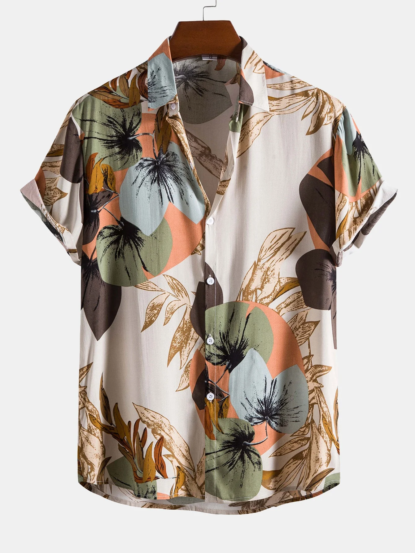 Kelvin® | Tropical Print Shirt