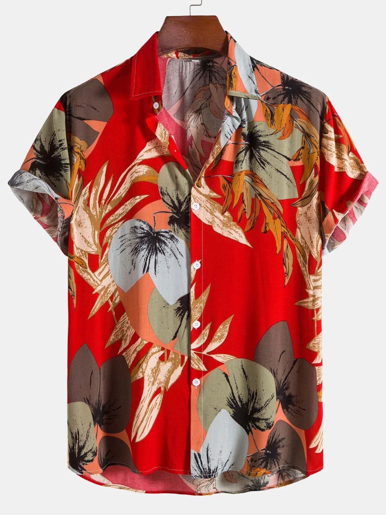 Kelvin® | Tropical Print Shirt - Image 7