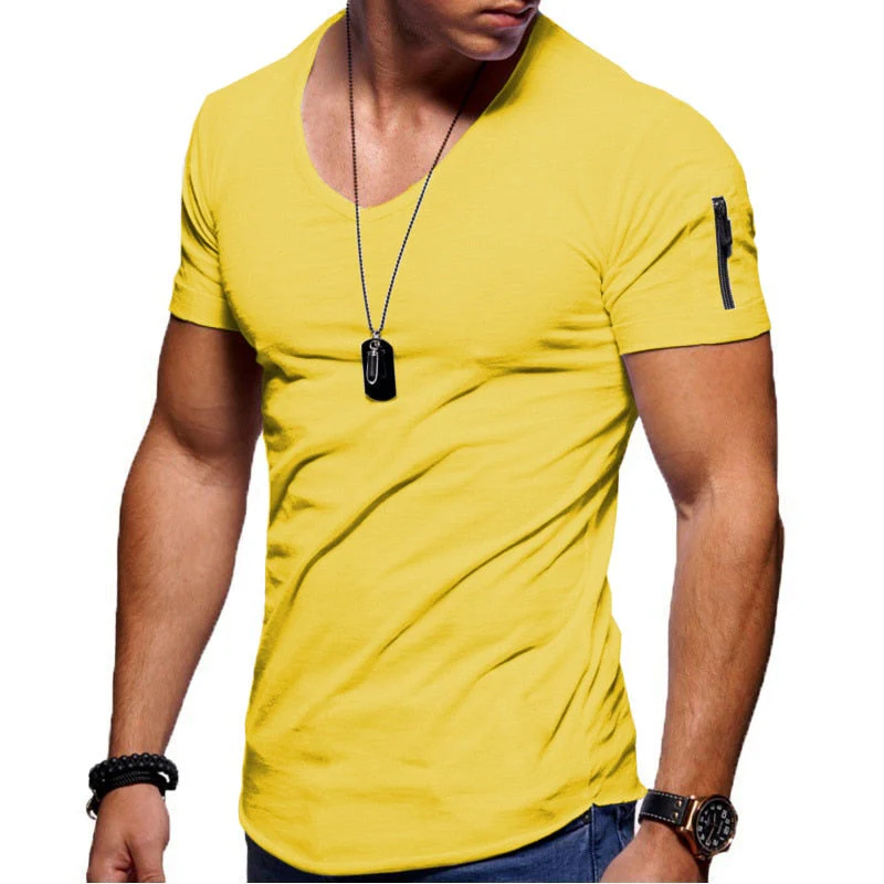 Kendrick® | Men'S V-Neck Muscle T-Shirt - Image 10