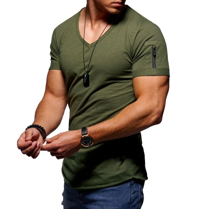 Kendrick® | Men'S V-Neck Muscle T-Shirt - Image 6