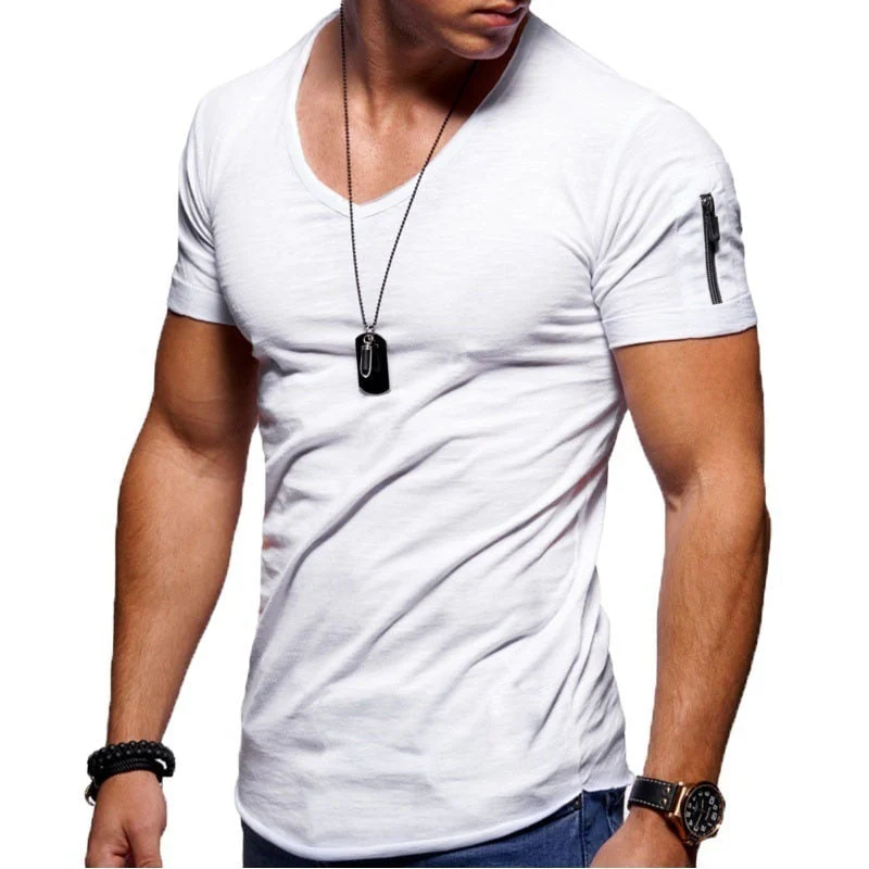 Kendrick® | Men'S V-Neck Muscle T-Shirt - Image 8