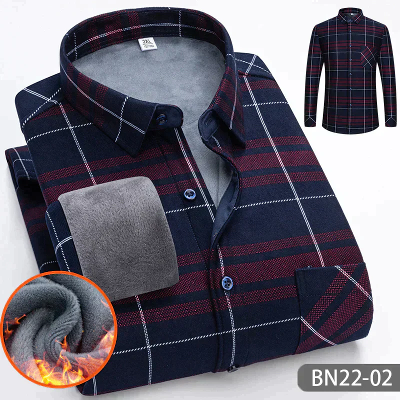 Kern® | Casual, Thick, Warm Men'S Shirt For Autumn