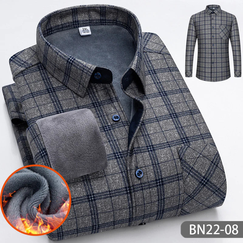 Kern® | Casual, Thick, Warm Men'S Shirt For Autumn - Image 4