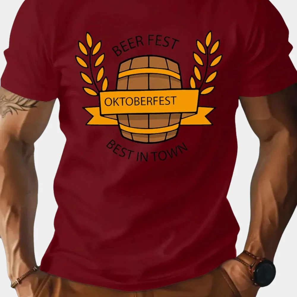 Kieran® | Oktoberfest Men'S Casual Elegance T-Shirt - Image 5