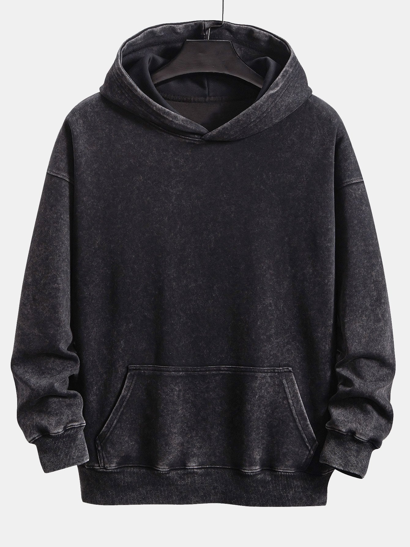 Kingston | Relax Fit Washed Distressed Hoodie
