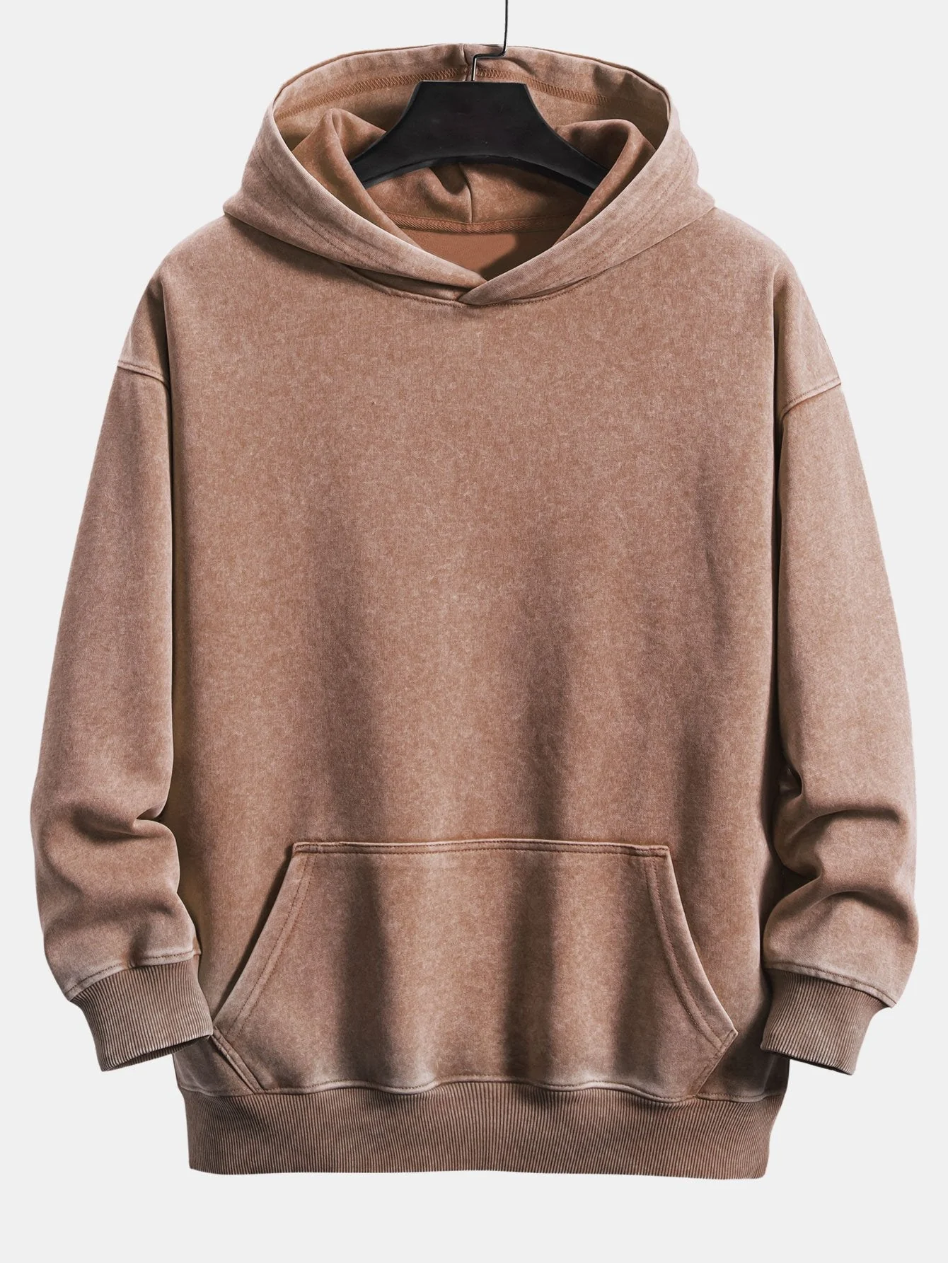 Kingston | Relax Fit Washed Distressed Hoodie - Image 9