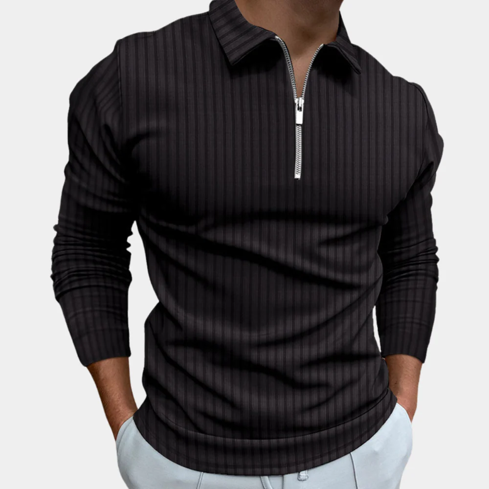 Kirk® | Men'S Shirt With Long Sleeves And Zip