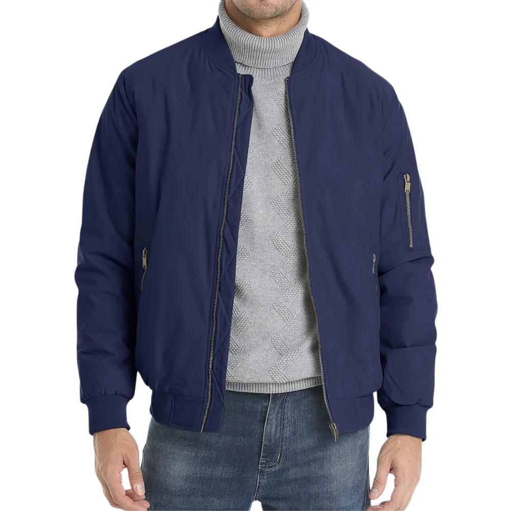 Knox | Padded Warm Bomber Jacket - Image 2