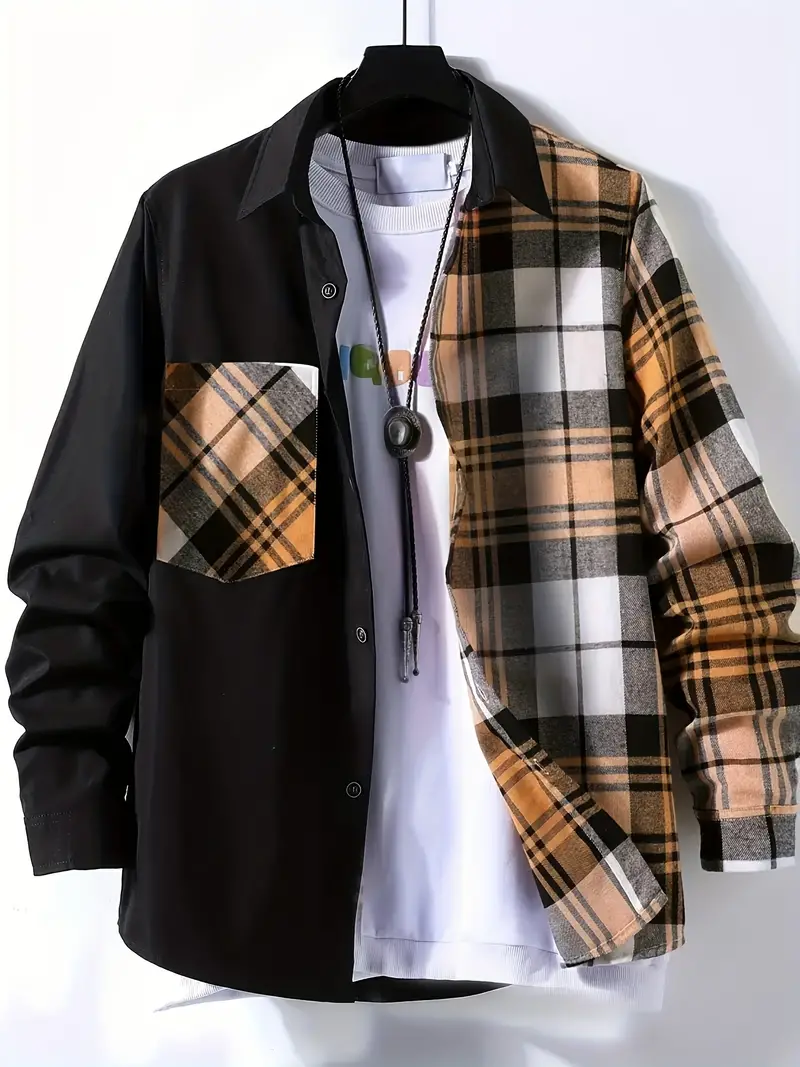 Konrad® | Checked Button-Down Shirt For Men - Image 2