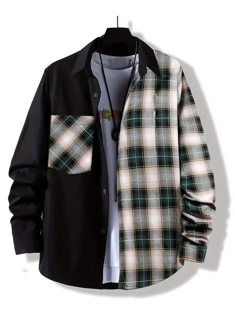 Konrad® | Checked Button-Down Shirt For Men - Image 6