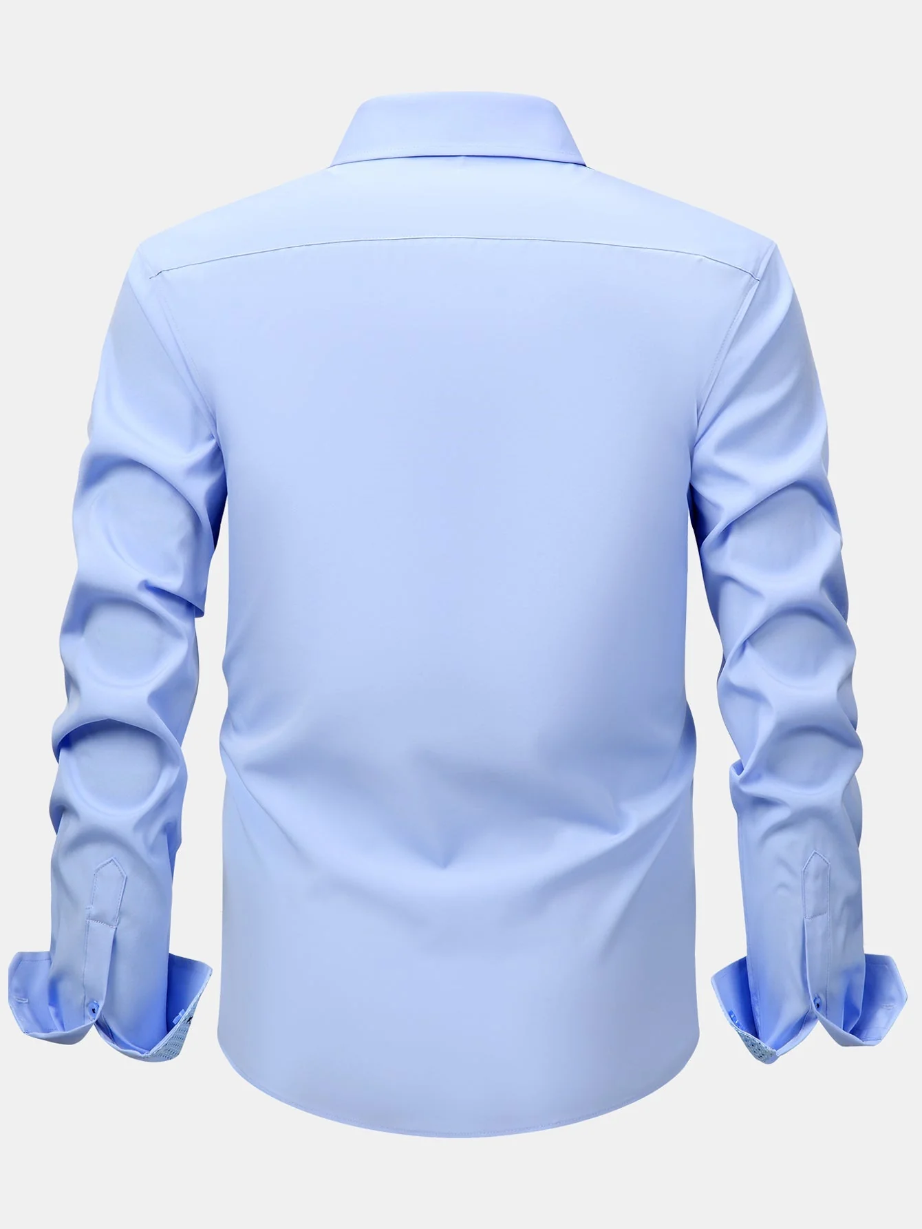 Konrad® | Long Sleeve Contrast Button Up Dress Shirt - Image 4