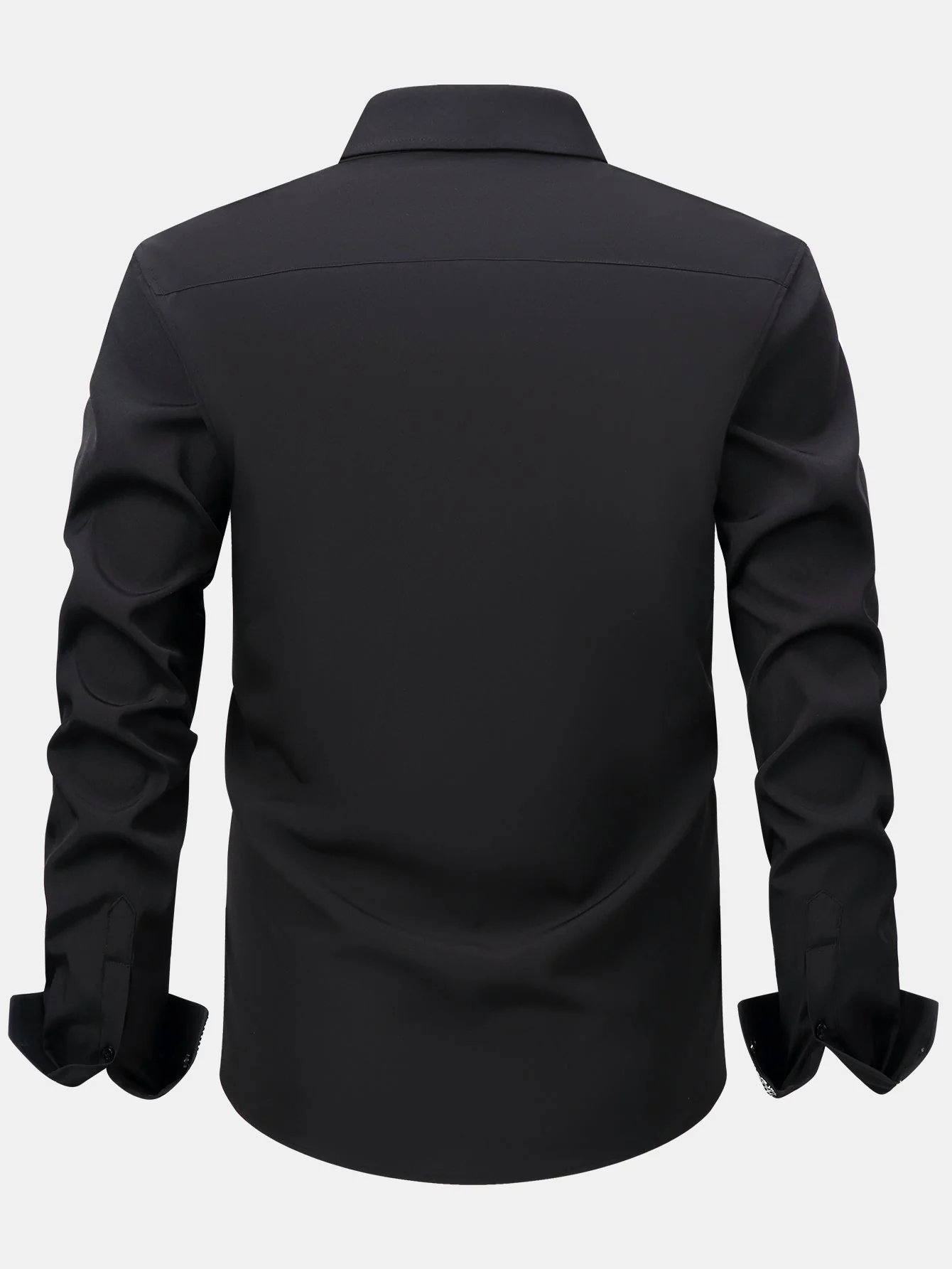 Konrad® | Long Sleeve Contrast Button Up Dress Shirt - Image 6