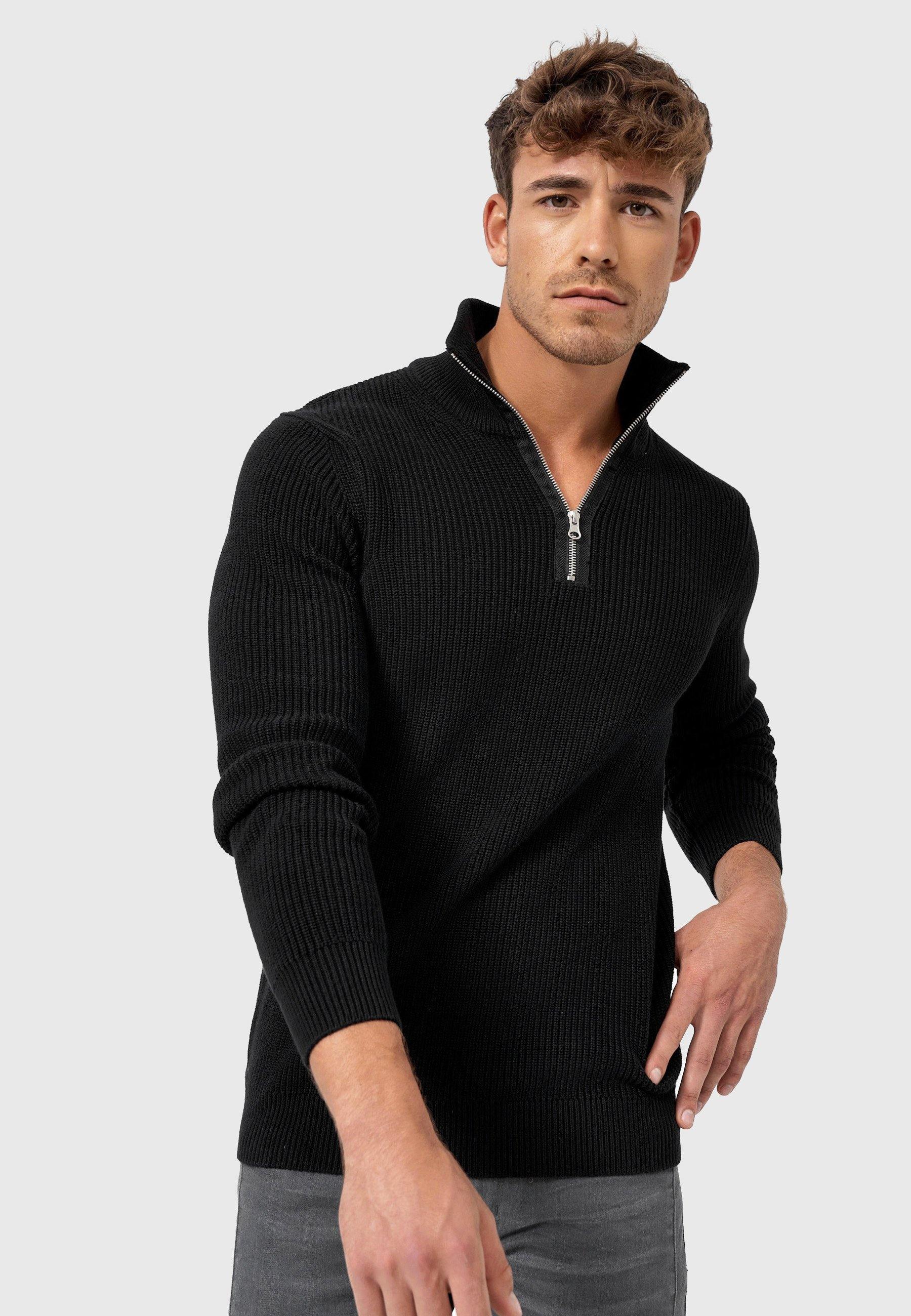 Kurt® | Stylish Sweatshirt With Quarter Zip Fastening - Image 14