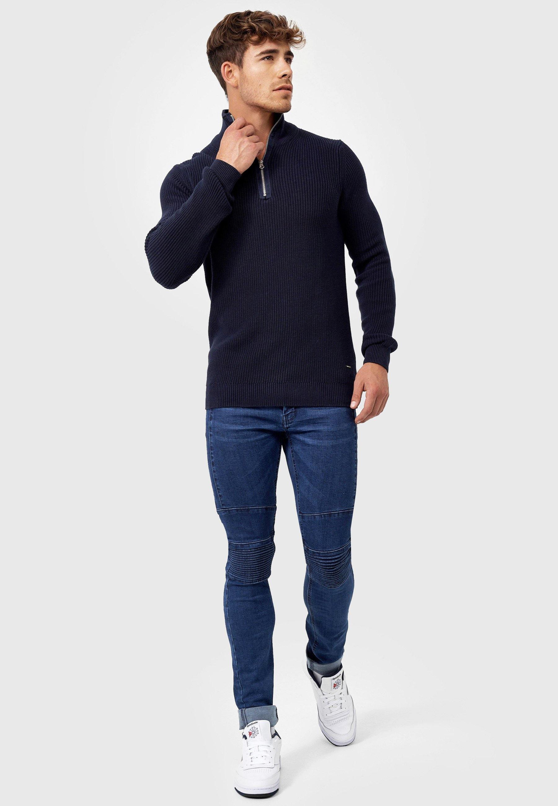Kurt® | Stylish Sweatshirt With Quarter Zip Fastening - Image 17