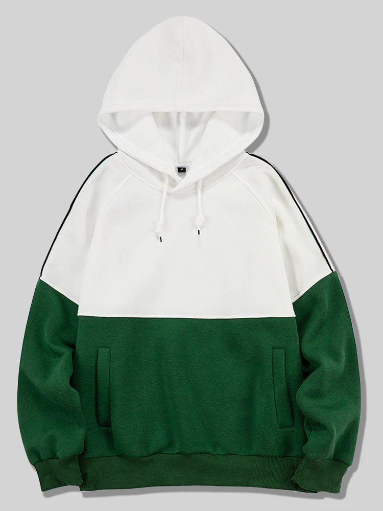 Kyler | Colorblock Drop Shoulder Hoodie