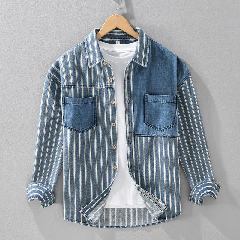 Kyran® | Denim Polo Shirt