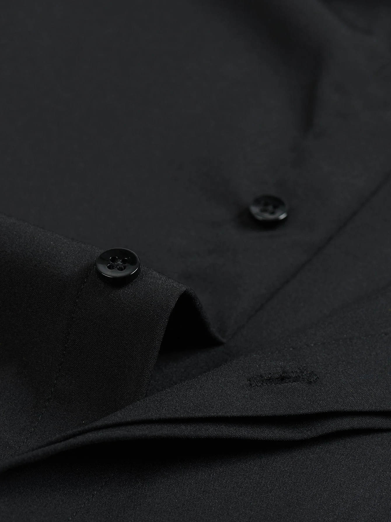 Laban® | Long Sleeve Embroidered Hidden Buttons Placket Shirt - Image 11
