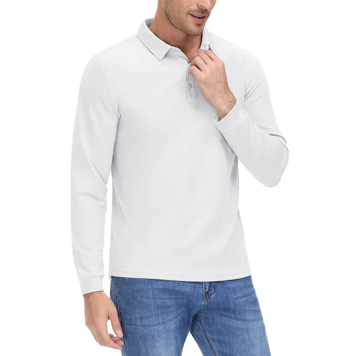 Lake® | Long Sleeve Polo Shirt - Image 4