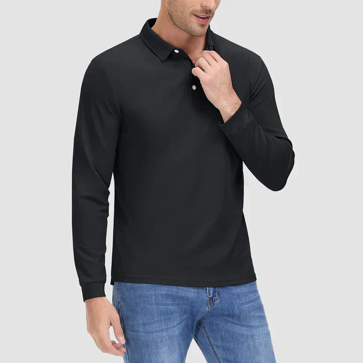 Lake® | Long Sleeve Polo Shirt - Image 6