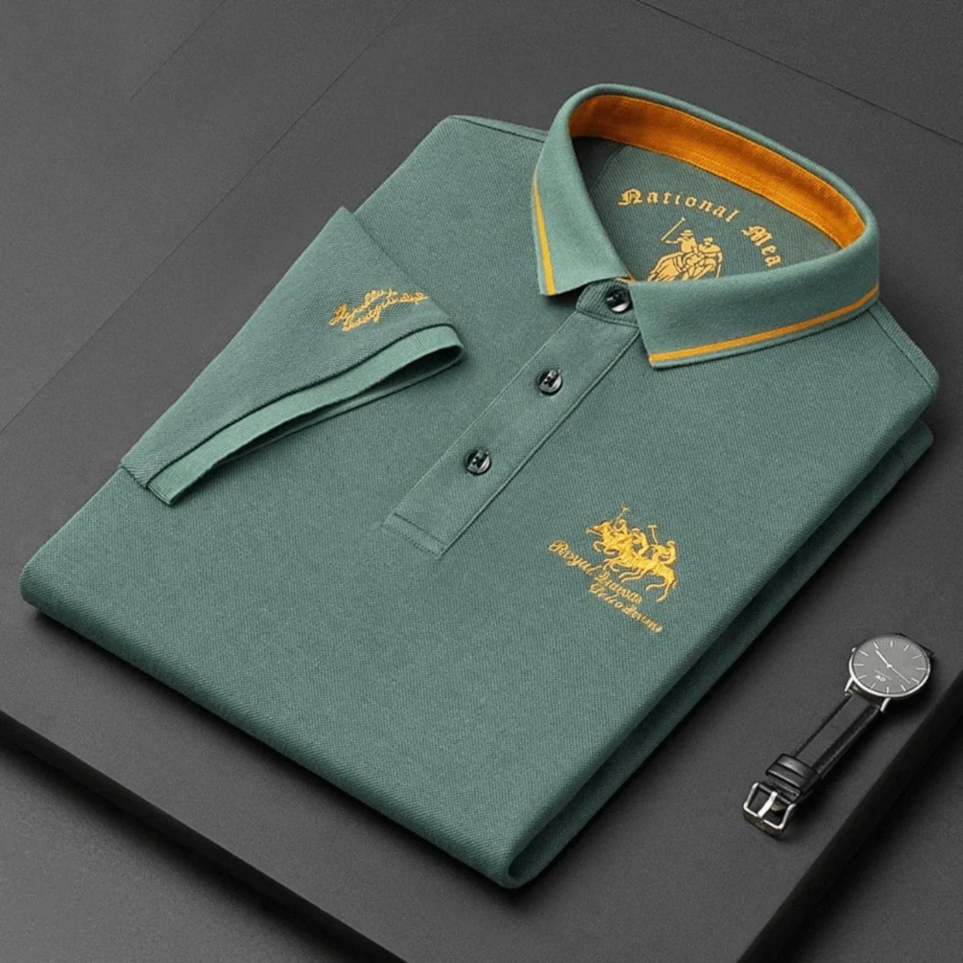 Larry | MEN'S LUXURY POLO SHIRT - Image 7