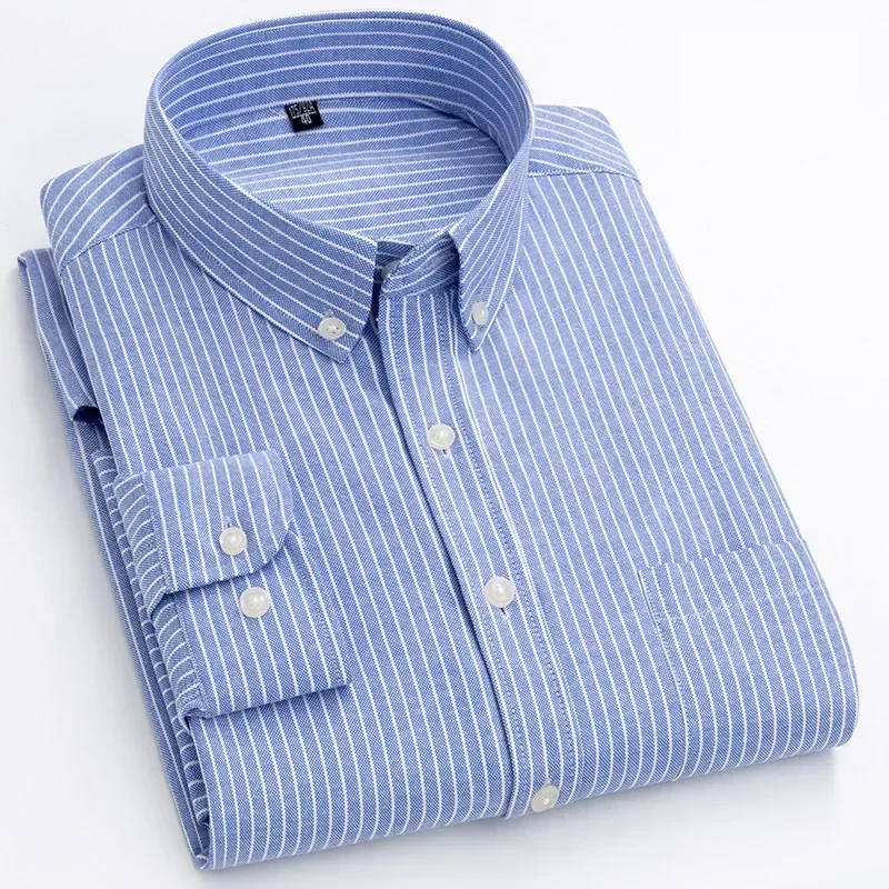 Lawrence | Long Sleeved Cotton Shirt - Image 12