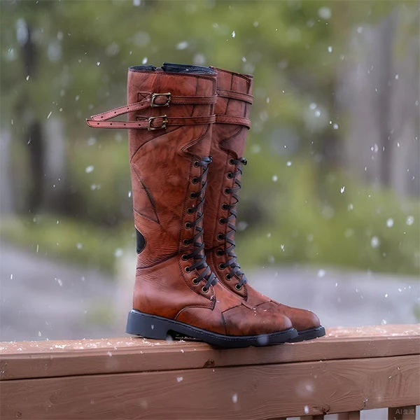 Lee | Men'S Vintage Lace-Up Adventure Boots - Image 9