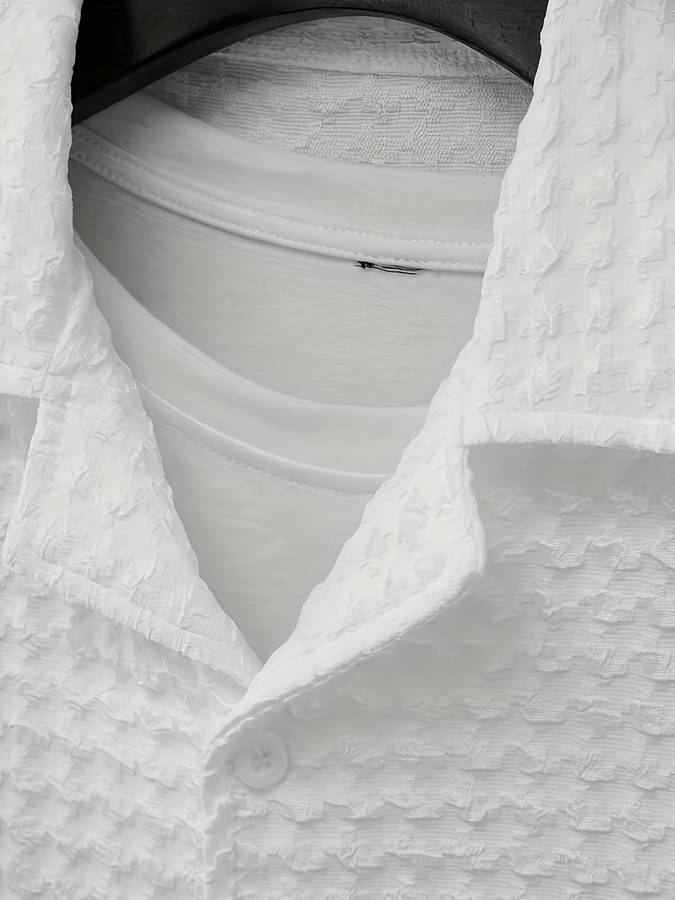 Leighton® | Fashion Ribbed Summer Shirt