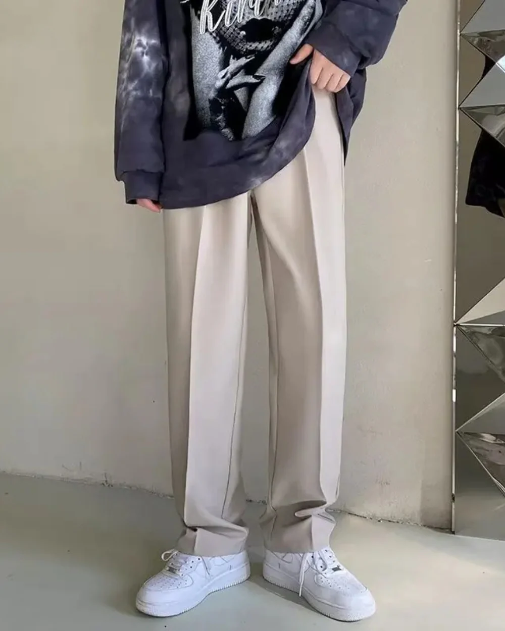 Leo | Milan Wide Fit Pantalon - Image 4