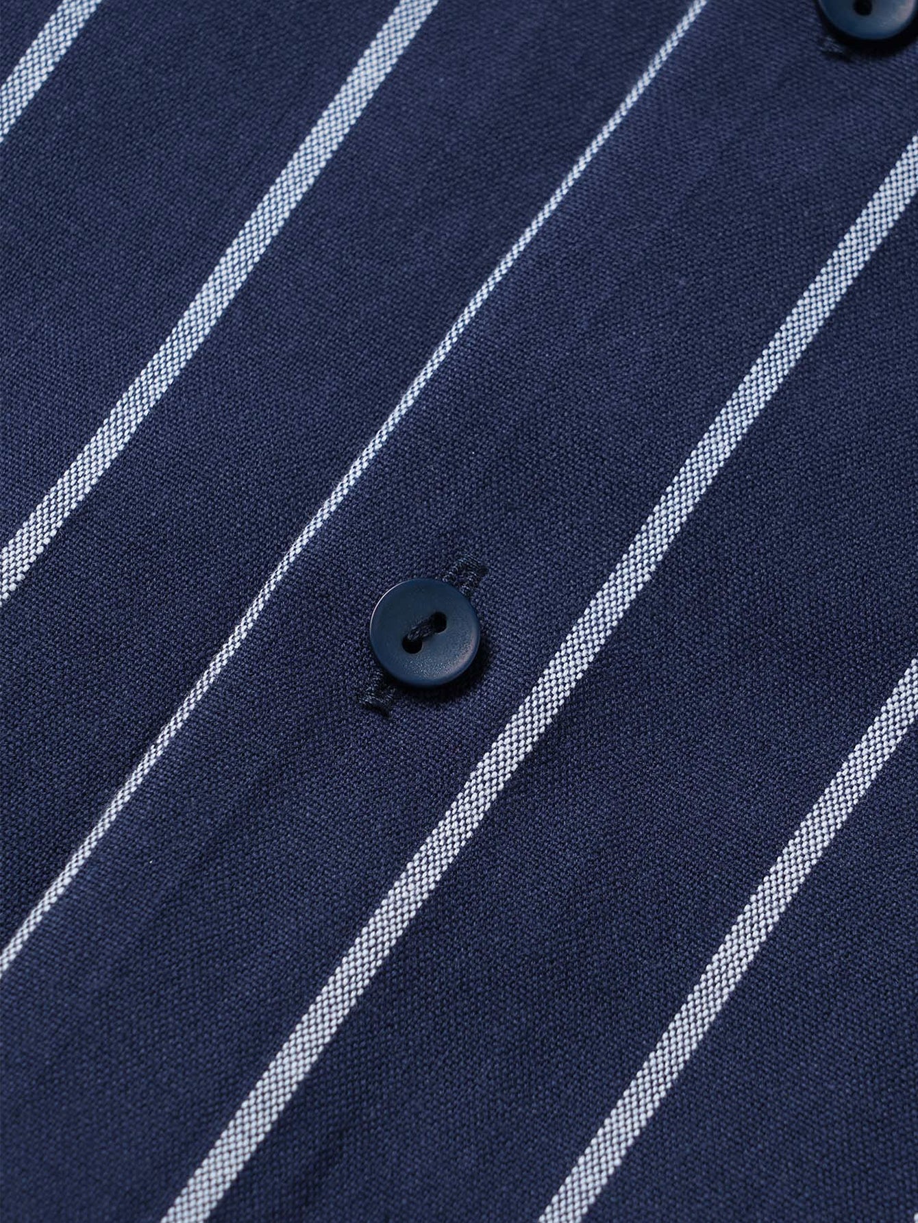 León® | Long Sleeve Stripe Cotton Button Up Shirt - Image 5