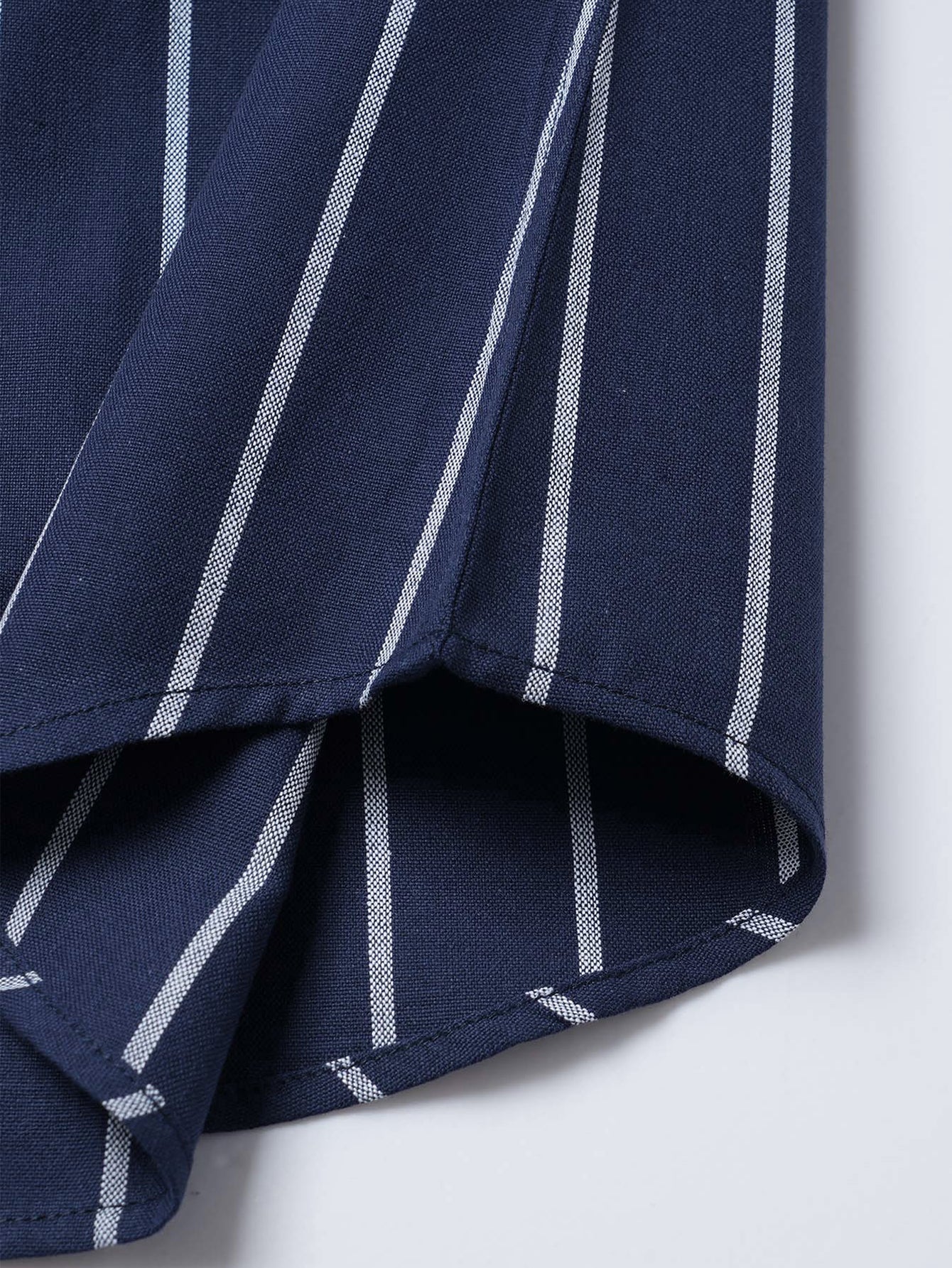 León® | Long Sleeve Stripe Cotton Button Up Shirt - Image 6