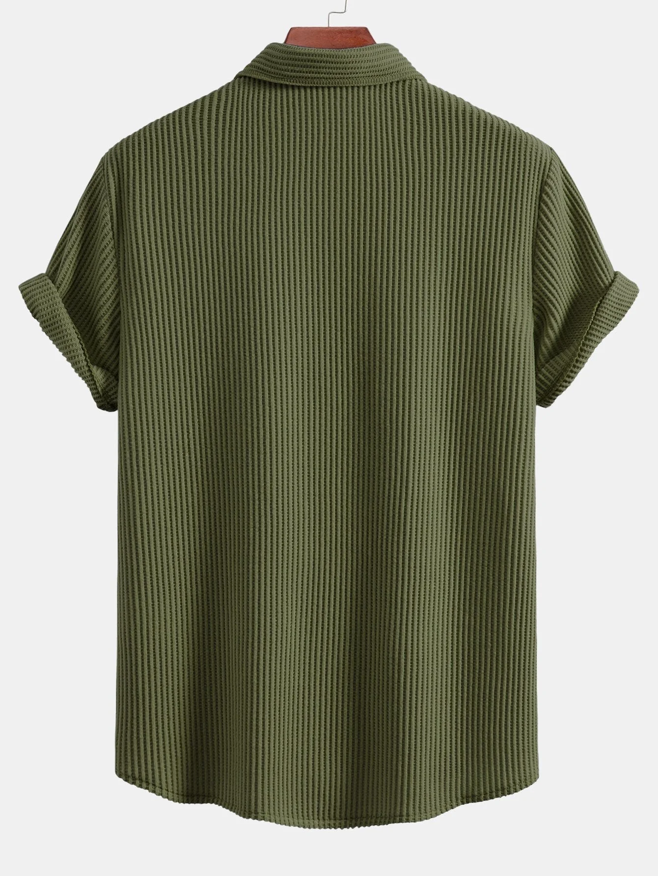 Leonardo® | Waffle Button Up Shirt - Image 2