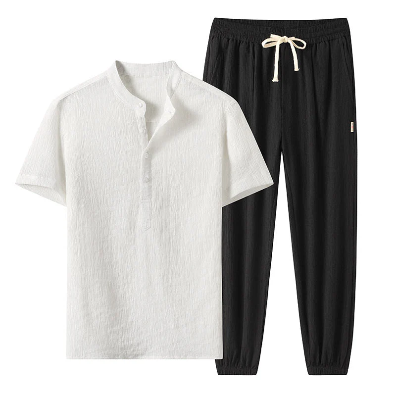 Leoncio® | Stonewashed Linen Lounge Set - Image 10