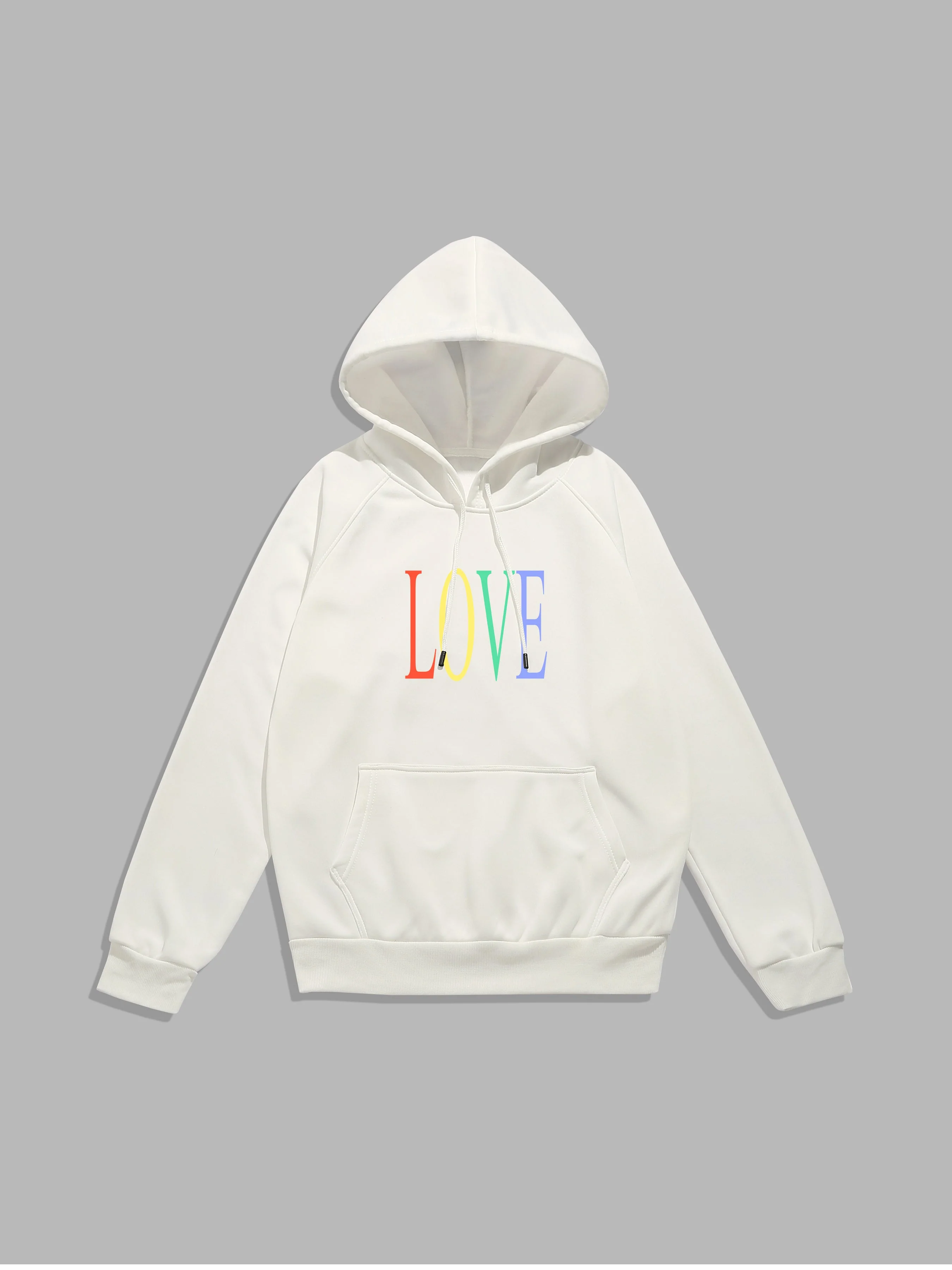 Leonidas | Colorful Love Print Hoodie - Image 3