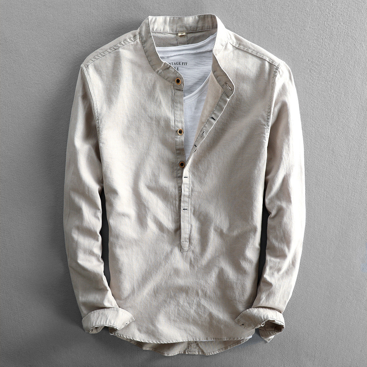 Lesslie® | Summer Linen Shirt For Men In Japanese Style - Image 4