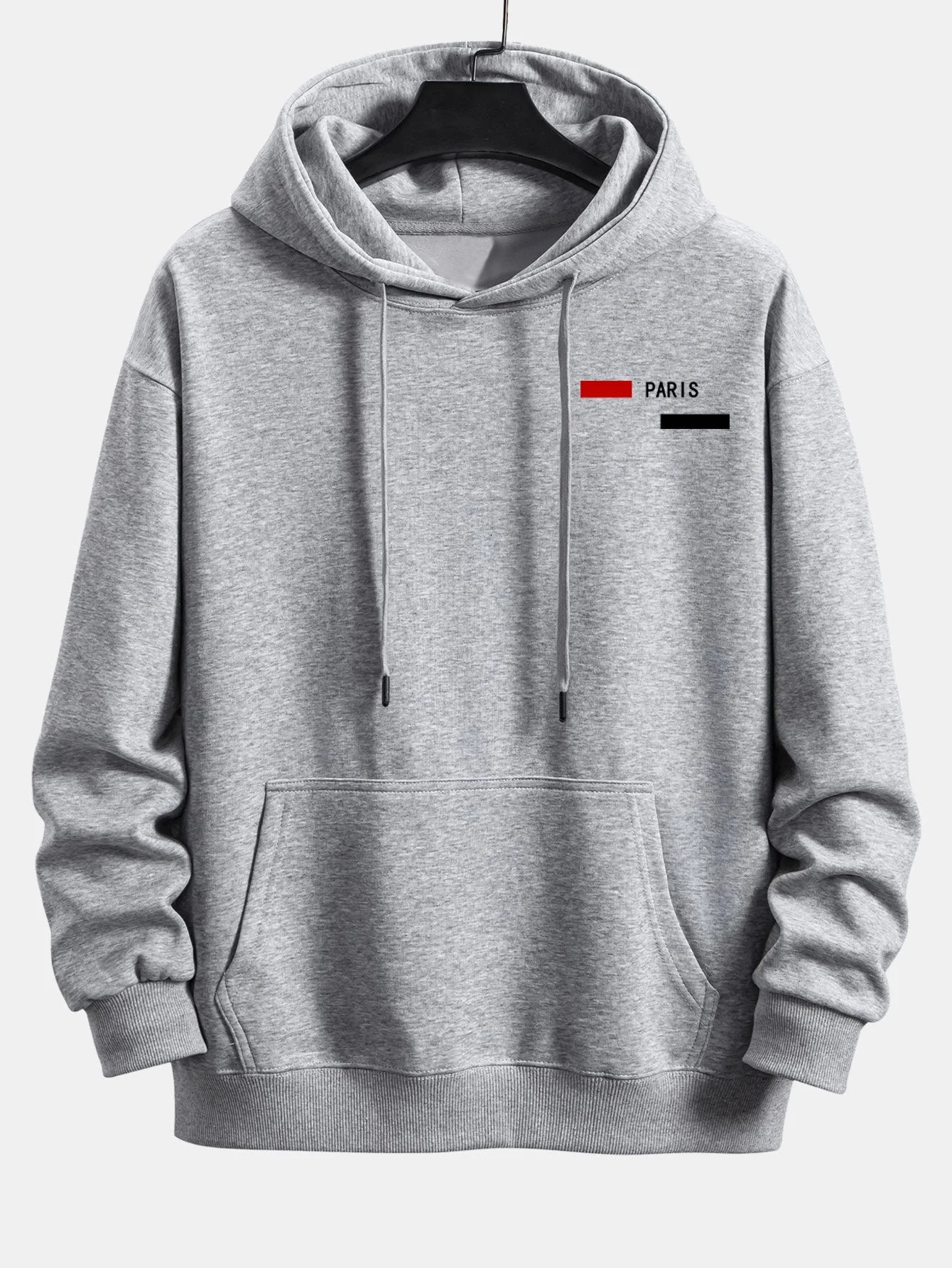 Lev | Paris Stripe Print Relax Fit Hoodie - Image 6