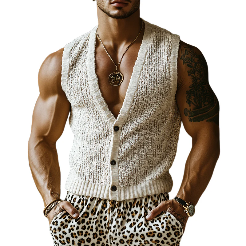 Levi | Men'S Spring And Summer Fashion Casual Slim Fit Knitted Vest