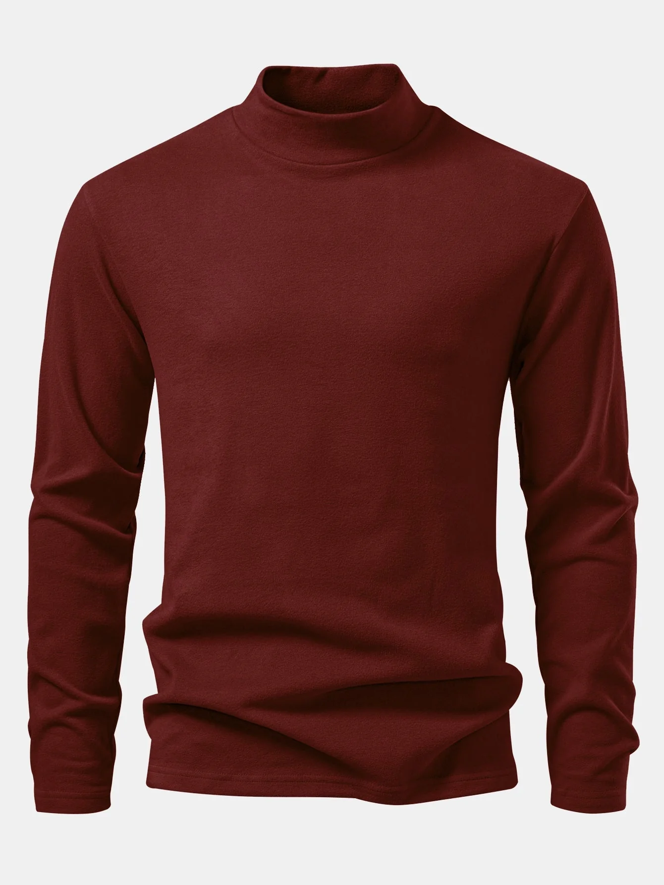 Levin® | Long Sleeve Mock Neck T-Shirt - Image 7