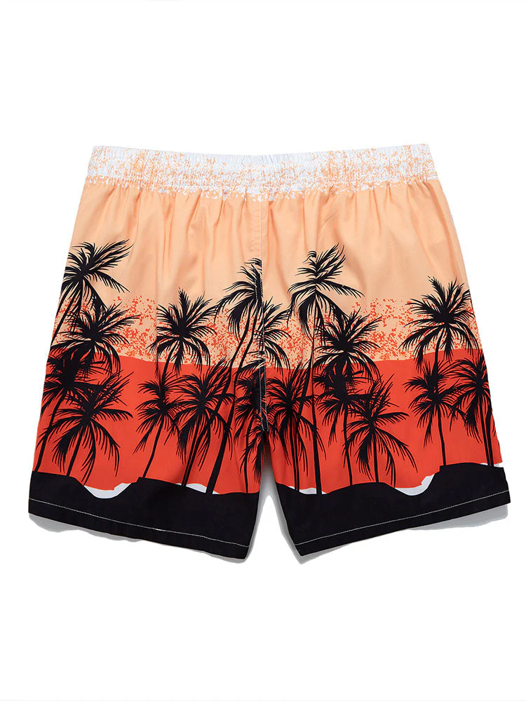 Liam® | Tropical Print Swim Shorts - Image 2