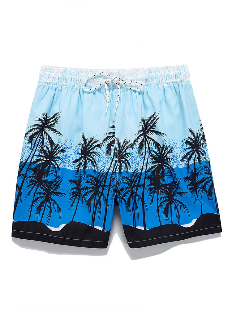 Liam® | Tropical Print Swim Shorts - Image 3