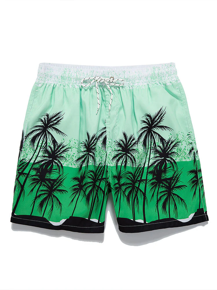 Liam® | Tropical Print Swim Shorts - Image 5