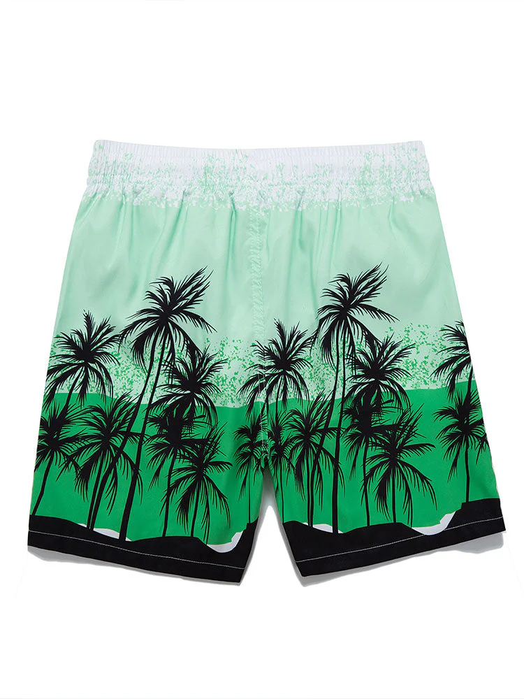 Liam® | Tropical Print Swim Shorts - Image 6