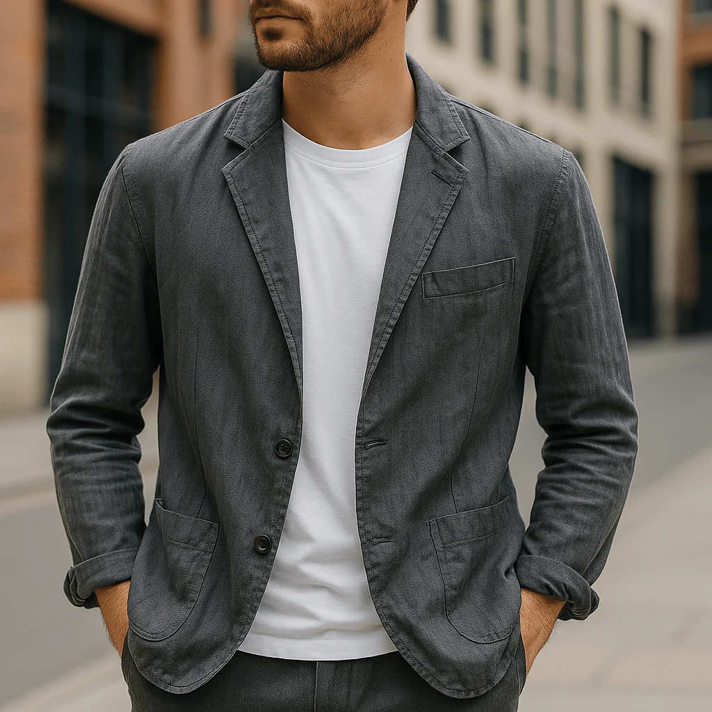 Liborio | Urban Linen Blazer - Image 3