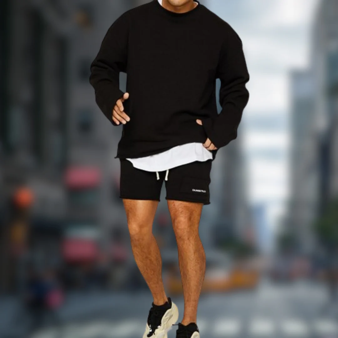 Lin® | Sweatshirt And Shorts Set - Image 3