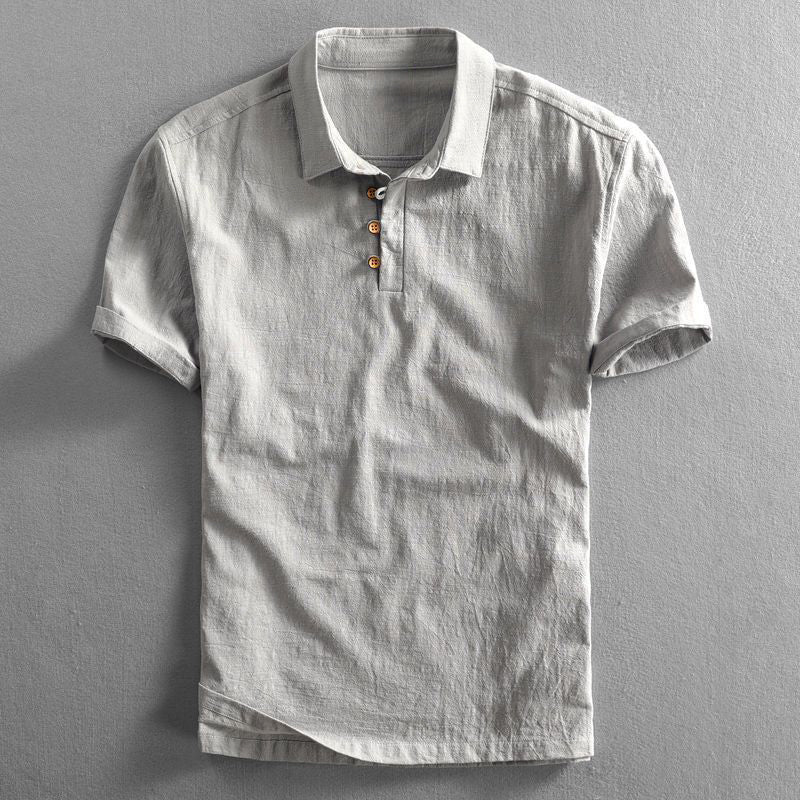 Lindy® | Summer Polo Shirt In Linen - Image 3