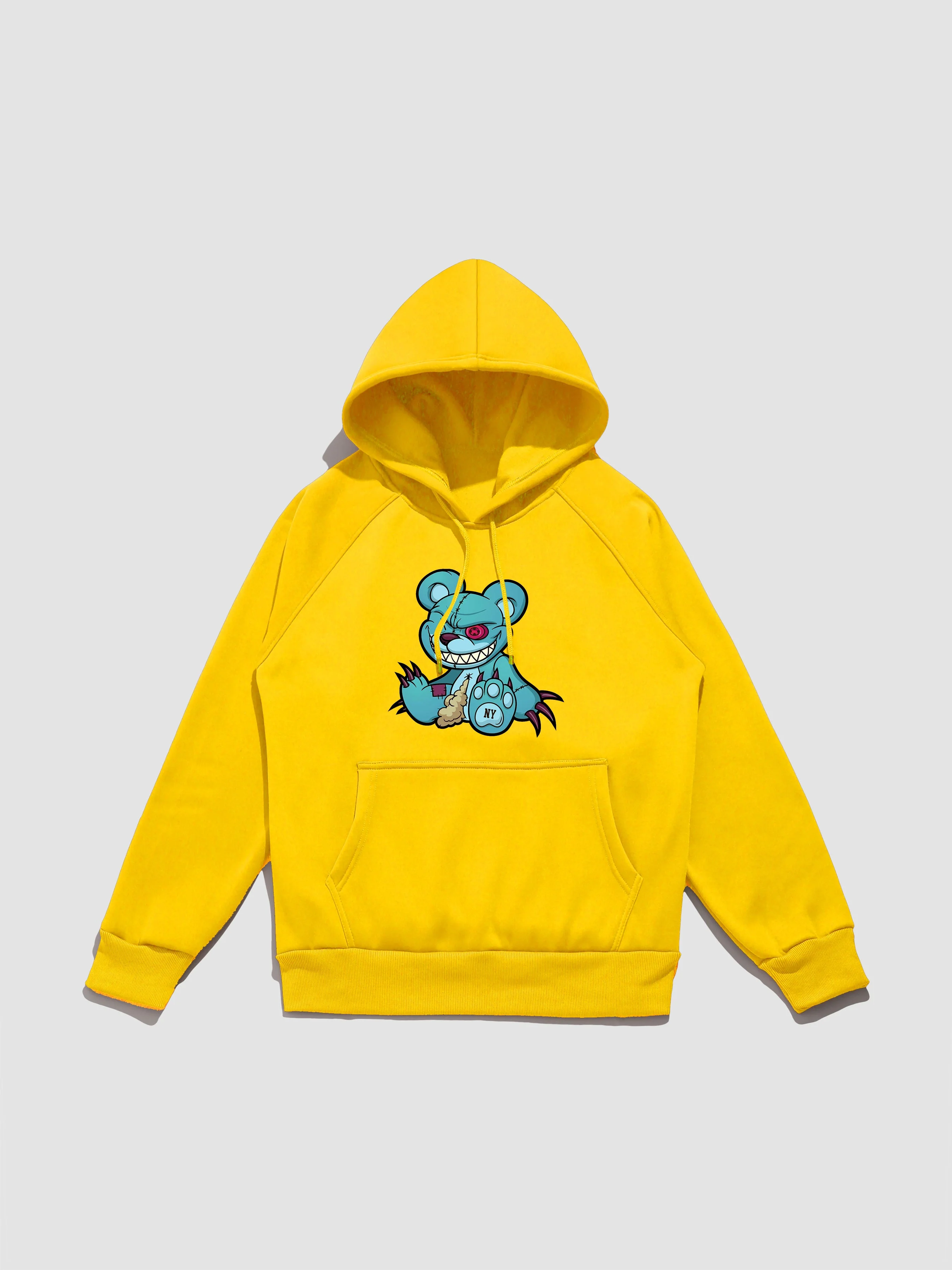 Lionel | Evil Bear Print Hoodie - Image 11