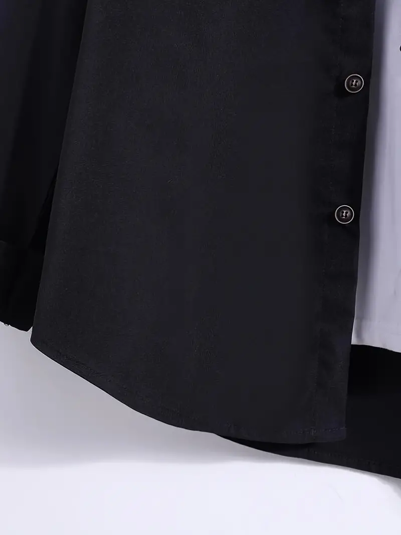 Lisandro® | Checked, Casual Long-Sleeved Overshirt - Image 5