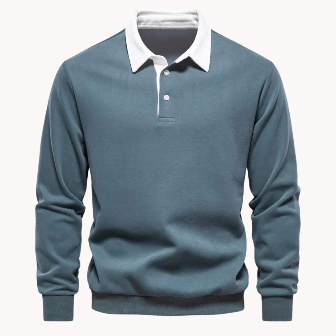 Logan® | Casual craft polo sweater - Image 6