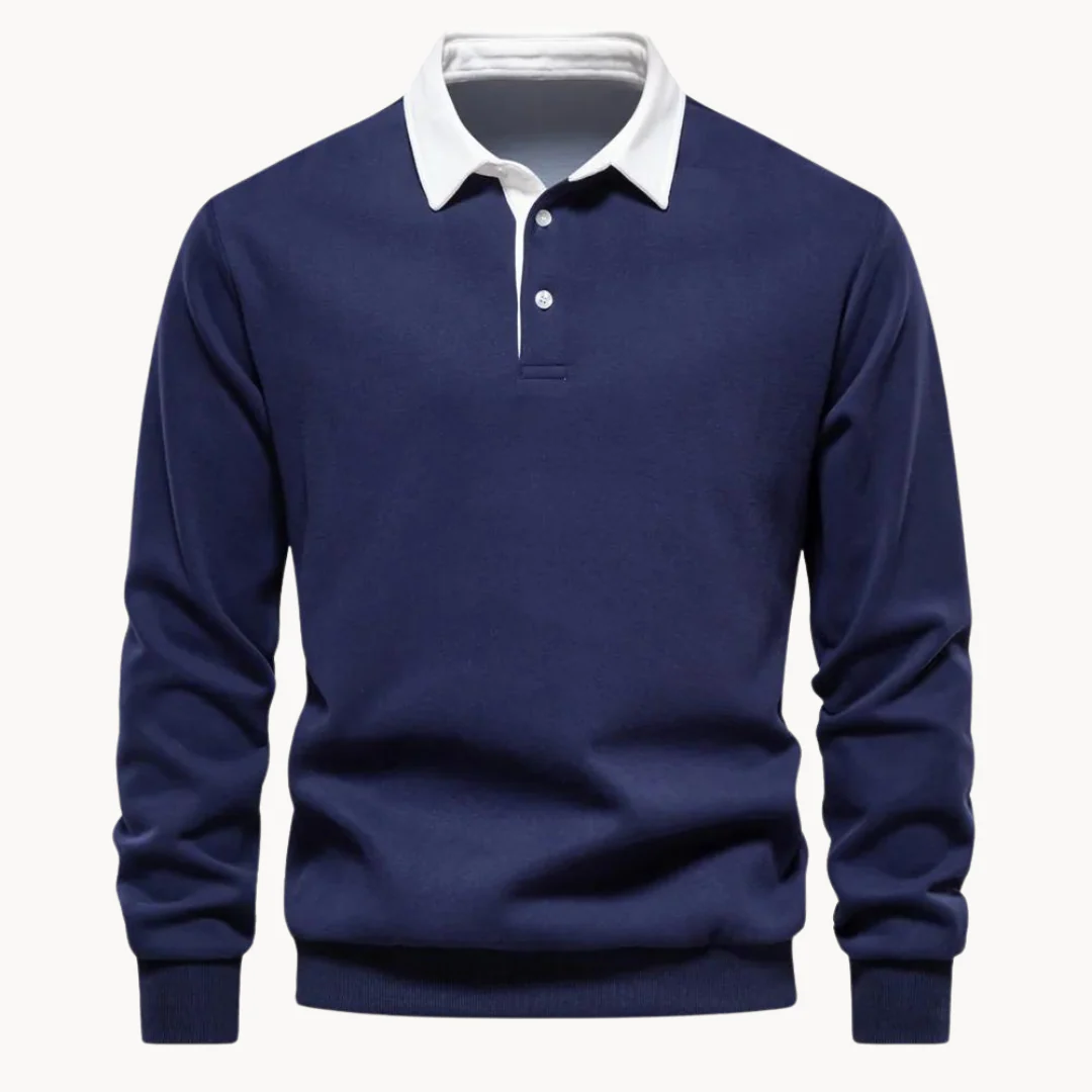 Logan® | Casual craft polo sweater - Image 8