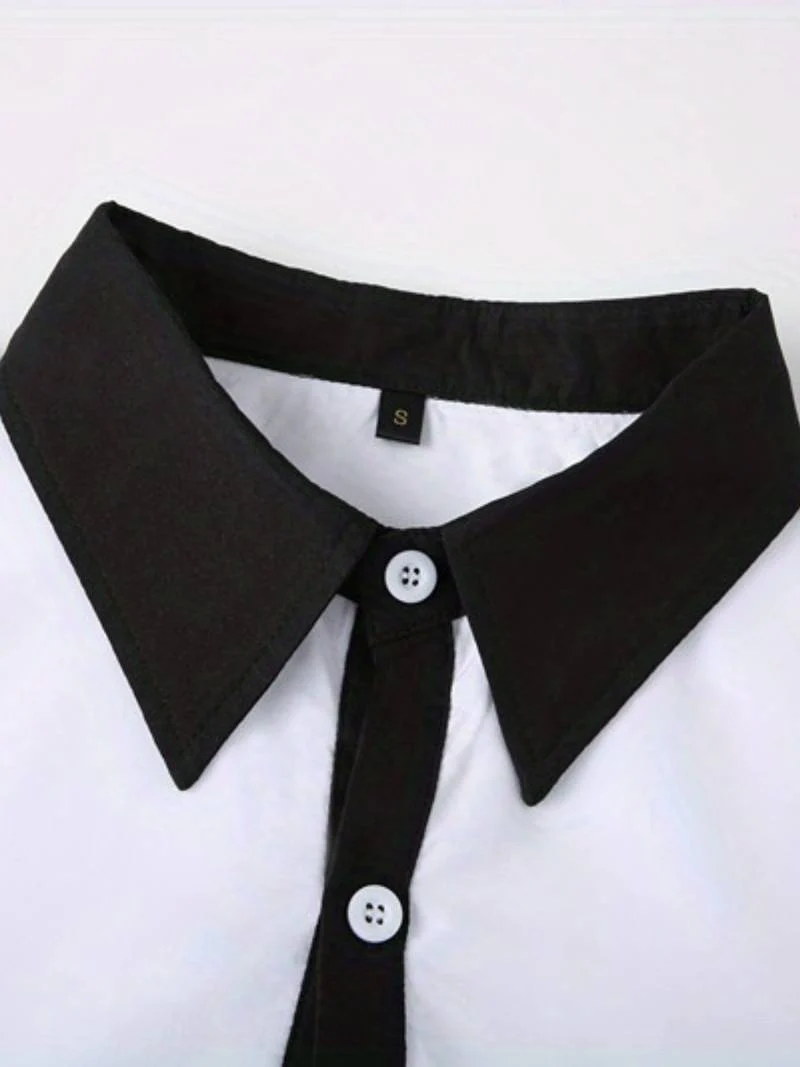 Lolita® | Casual Button-Up Contrast Shirt For Men
