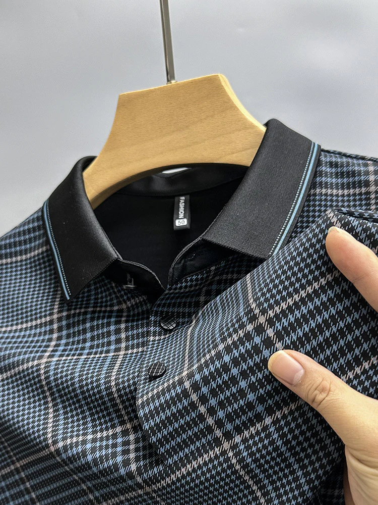 Lope® | Checkered Polo Shirt - Image 3